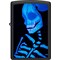 Zippo 2024 Zippo 218 Glowing Skull Design, Black Matte ZIP-48761 - alternate 3